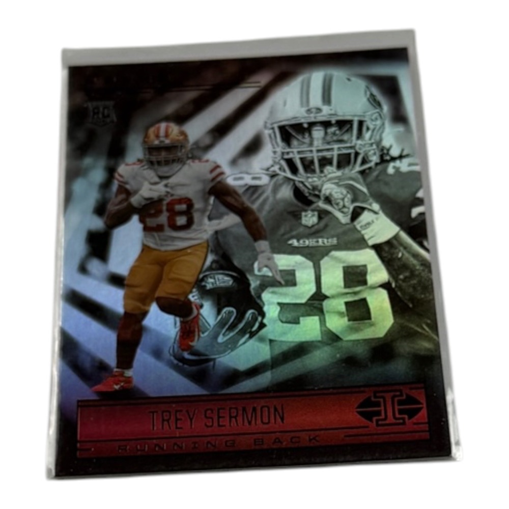 2021 Panini Illusions Trey Sermon 82 Rookie Card RC San Francisco 49ers‎ NFL RB